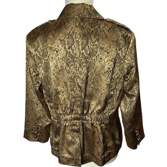 “Joan Rivers” Animal Print Blazer - Picture 4 of 14